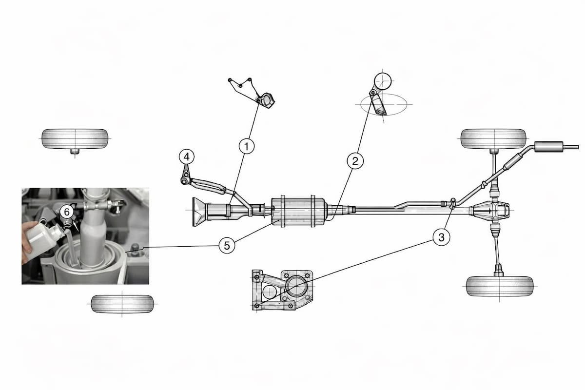 Como quitar la caja de marcha mecánica de un Peugeot 505