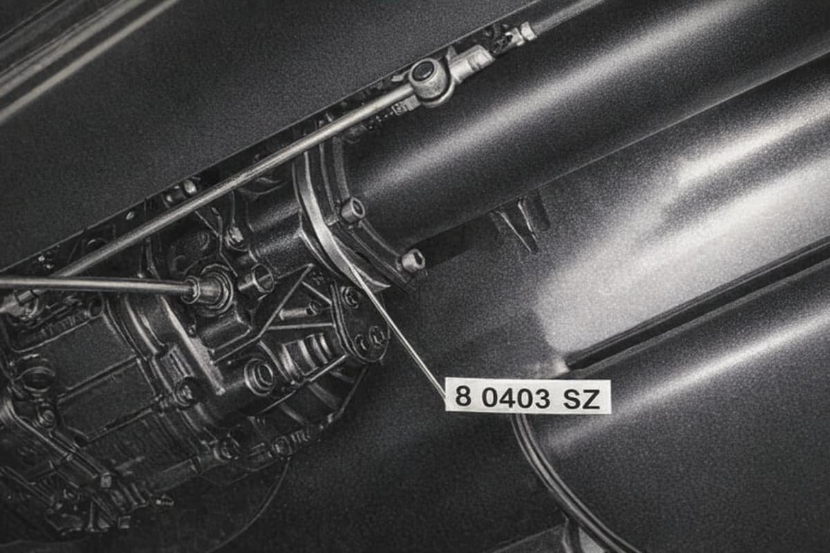 Como quitar la caja de marcha mecánica de un Peugeot 505